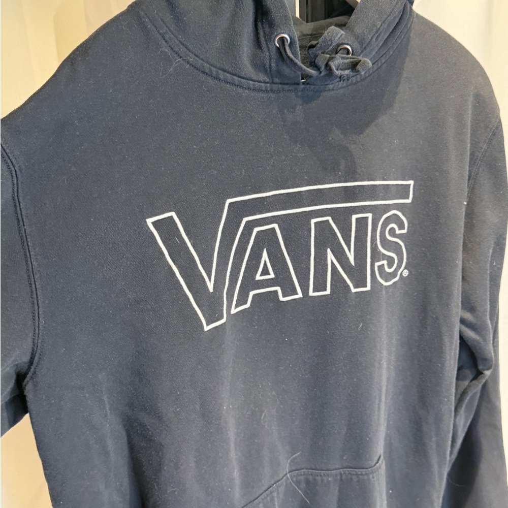 Vans Men's Black Pullover Hoodie‎ - Picture 2 of 4
